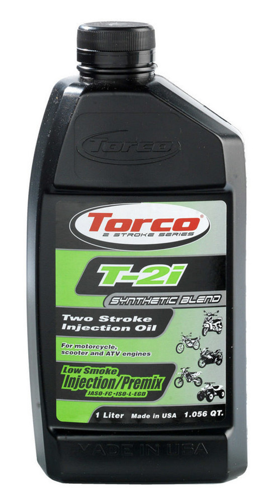 Torco T-2i Two Stroke Injectio n Oil-1-Liter Bottle TRCT920022CE