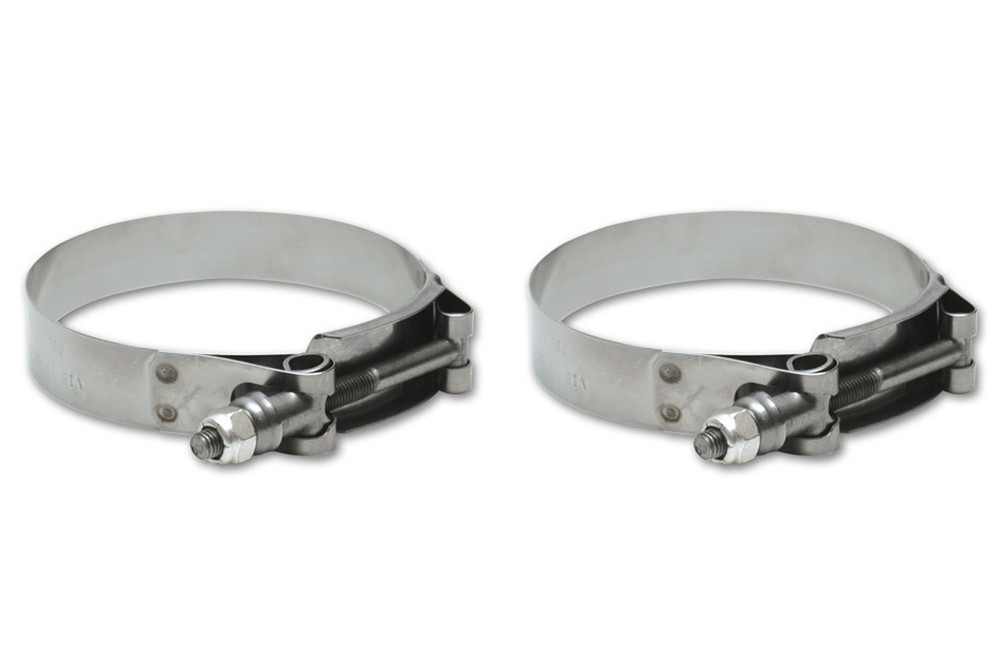 Vibrant Performance Stainless Steel T-Bolt C lamps (Pack of 2) - Clam VIB2803