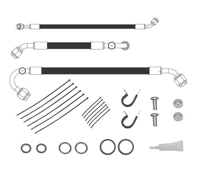 Vintage Air Standard Hose Kit 1969 Camaro VIN521292