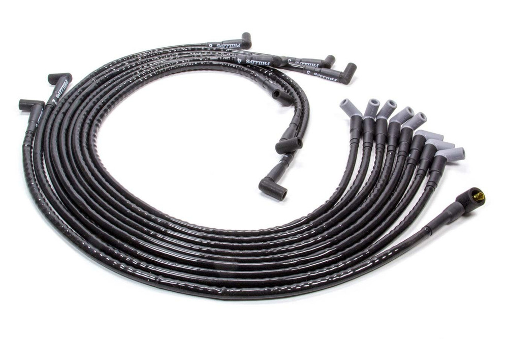 Woody Wires SBC Plug Wires HEI Type Around Front WDYS813