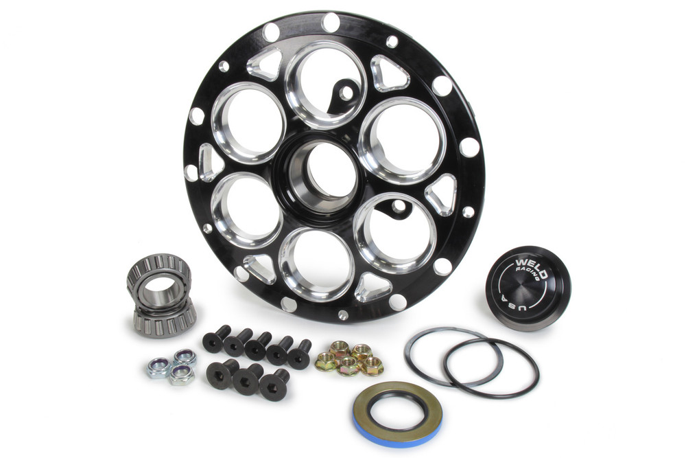 Weld Racing Hub L/W 13/15 Straight Shaft w/3 Lug Rotor Mnt WELC8088B-LT
