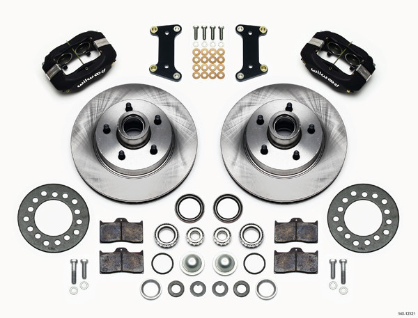 Wilwood Brake Kit Front Buick 41-56 5x5 BC 11.88in Dia WIL140-12321