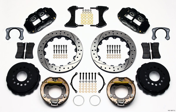 Wilwood Brake Kit Big Ford Rear New Style 2.5In Offset 140-13677-D