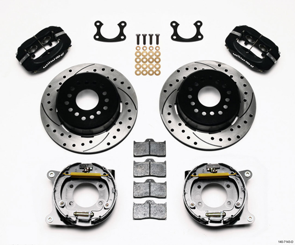Wilwood P/S Park Brake Kit Small Ford 2.66in WIL140-7143-D