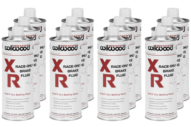 Wilwood Brake Fluid XR Racing 500ml Can NON-DOT 12pk WIL290-16355