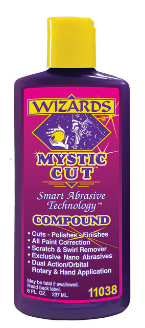 Wizard Products Mystic Cut Compound 8oz. WIZ11038