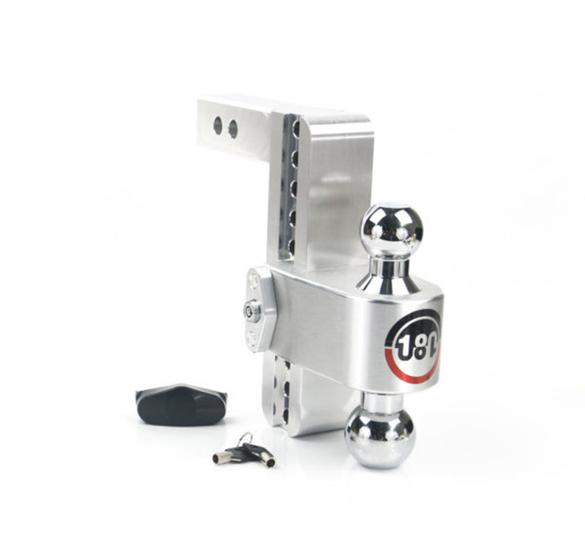 Weigh Safe Turnover Ball  8in Drop Hitch w/ 2in Shank WSFCTB8-2