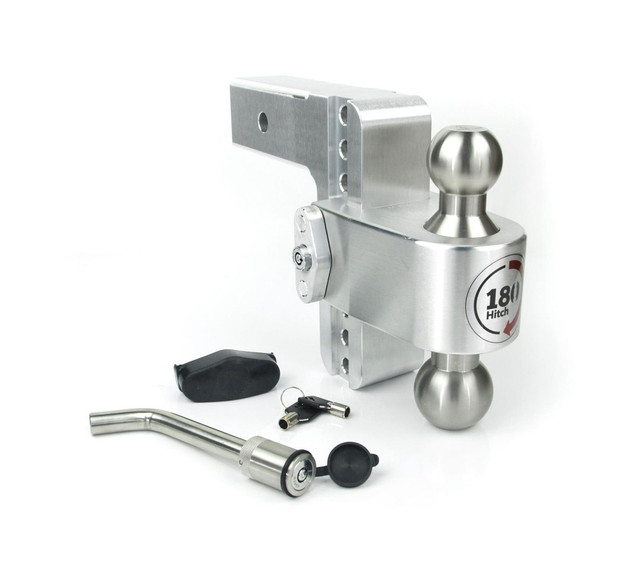 Weigh Safe Turnover Ball  6in Drop Hitch w/ 2in Shank WSFLTB6-2-KA