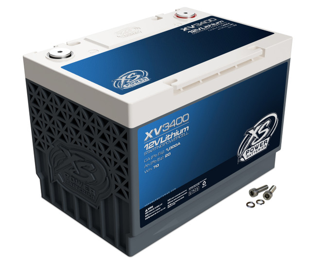 Xs Power Battery Lithium Titan8 XV Series 12 Volt Battery 1000 CA XSPXV3400