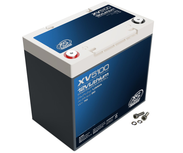 Xs Power Battery Lithium Titan8 XV Series 12 Volt Battery 1000 CA XSPXV5100