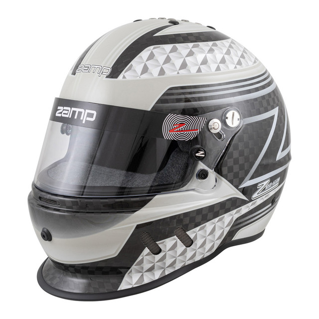 Zamp Helmet RZ-65D Carbon Large Blk/Gray SA2020 ZAMH775C15L