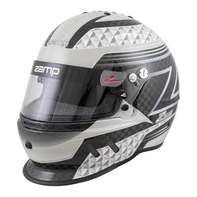 Zamp Helmet RZ-65D Carbon XX-Large Blk/Gray SA2020 ZAMH775C15XXL