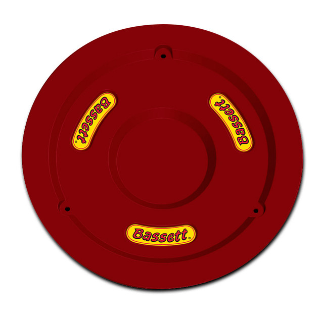 Bassett Wheel Cover 15In Red  5Plg-Red