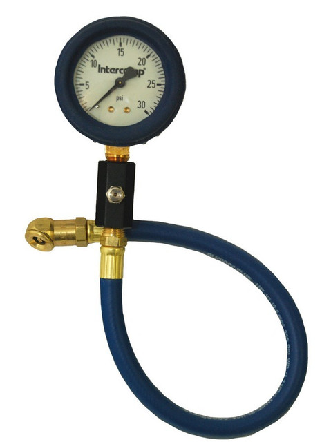 Intercomp Deluxe Air Gauge 2In 0-30 Psi 360063