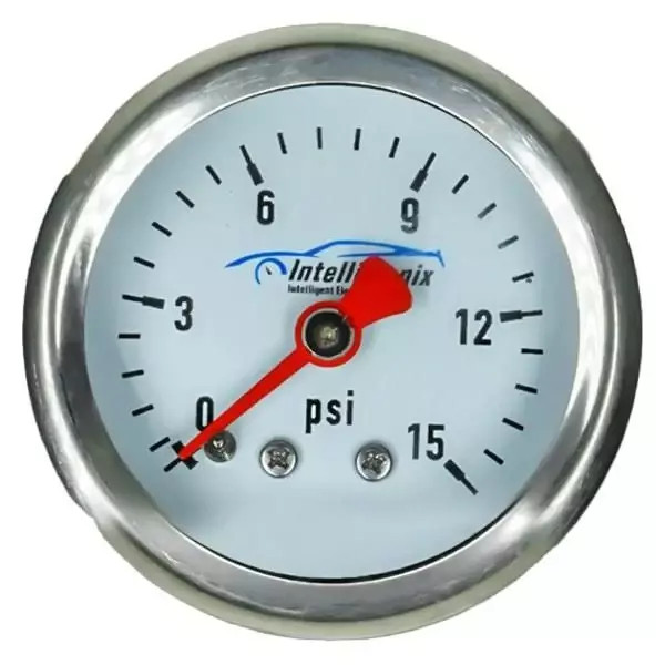 Intellitronix Fuel Pressure Gauge 1-1/2In Dia  0-15 Psi Afp01