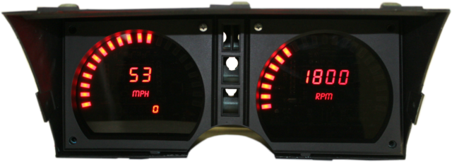 Intellitronix Led Digital Gauge Panel Corvette 1978-1982 Dp2002R