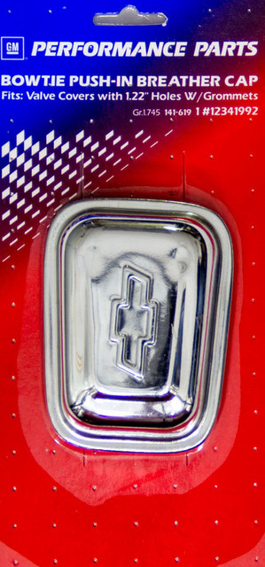Proform Chrome Push In Rectangle V/C Breather PFM141-619 Proform Chrome Push In Rectangle V/C Breather PFM141-619