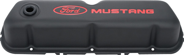 Proform Ford Mustang Steel Valve Covers Black Crinkle 302-101