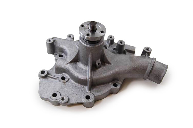Racing Power Co-Packaged Ford 460 Aluminum Water Pump High Volume Satin R3959