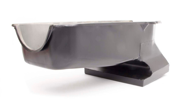 Racing Power Co-Packaged 62-67 Chevy Ii/Nova Sbc D/R Oil Pan 6Qt Black R7480P