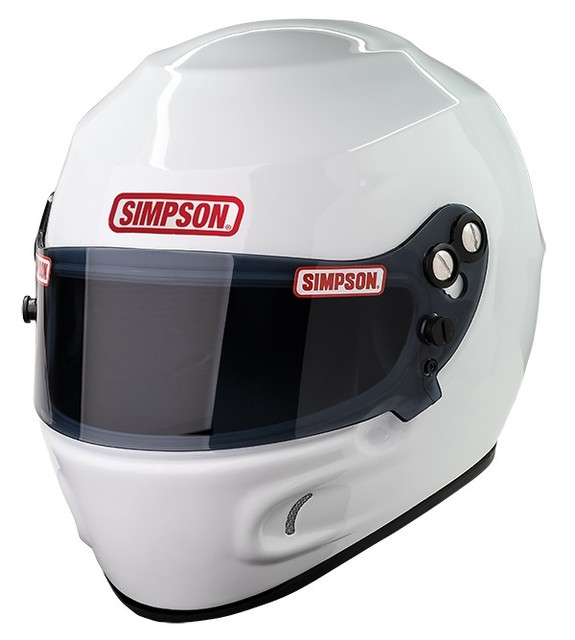 Simpson Safety Helmet Devil Ray White Small Sa2015 6830011