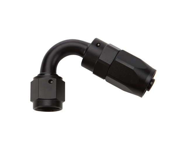 Allstar Performance Reusable Hose End Black 120 Deg Elbow -6 (ALL49362)