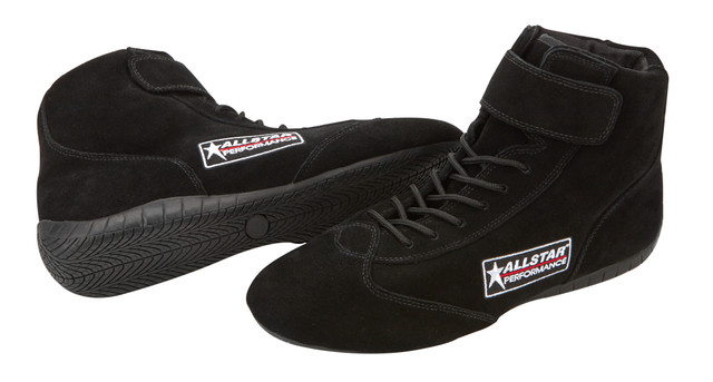 Allstar Performance Racing Shoes Black 9.5 SFI 3.3/5 (ALL919095)