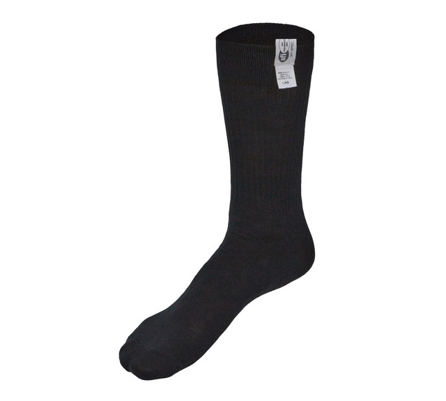 Allstar Performance Socks Pair SFI 3.3 F/R Black Size 12-14 (ALL926015)