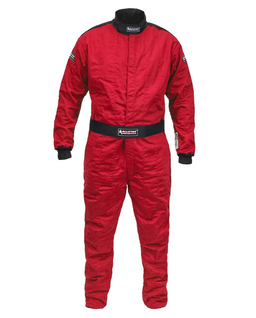 Allstar Performance Racing Suit SFI 3.2A/5 M/L Red Large (ALL935074)
