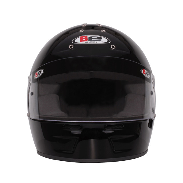 B2 Helmets Helmet Vision Metallic Black 58-59 Medium SA20 B2H1549A12