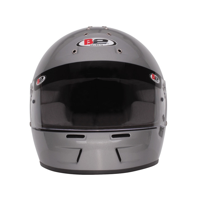 B2 Helmets Helmet Vision Metallic Silver 61-61+ X-Lrg SA20 B2H1549A24