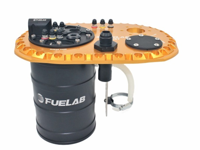 Fuelab Fuel Systems Surge Tank QSST Bare w/o Pump (FLB62720-0)