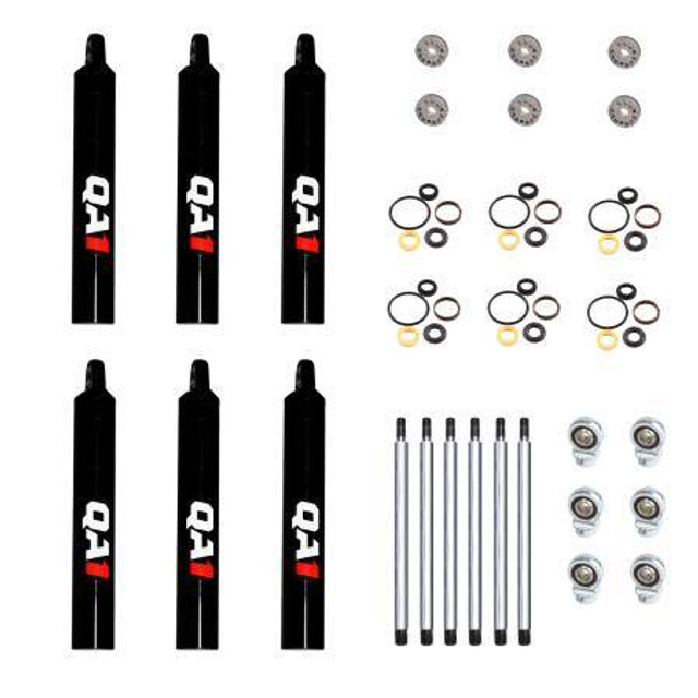 Qa1 Shock Small Body Steel Dry Kit 6 PACK (QA17Q6-DRY-6PK)