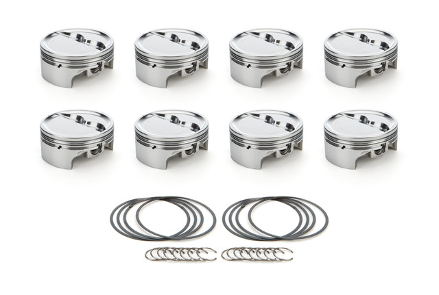 Race Tec Pistons SBC Dished Piston Set 4.155 Bore -25.5cc (RTP1000216)