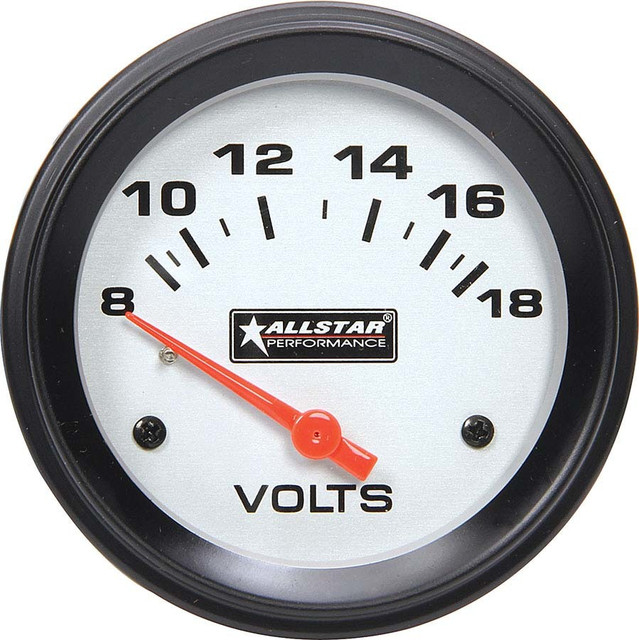 Allstar Performance Volt Gauge 8-18V All80099