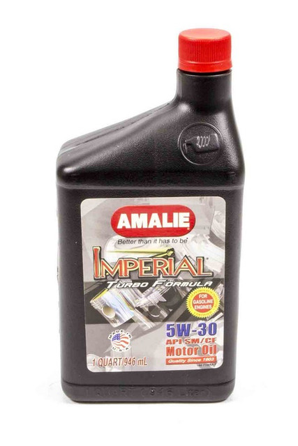 Amalie Imperial Turbo Formula 5W30 Oil 1Qt Ama71066-56