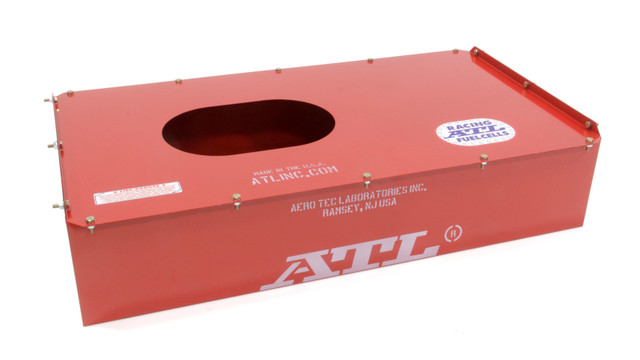 Atl Fuel Cells 17 Gal Steel Can Red 34 X 18 X 8 Late Model Mc617