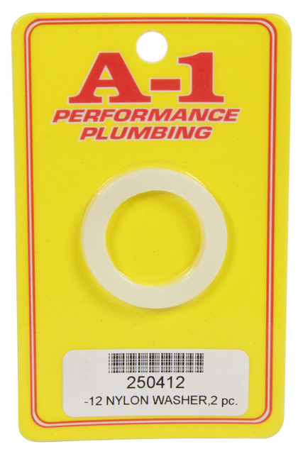 A-1 Products An-12 Poly Washer (2Pk)  A1P250412
