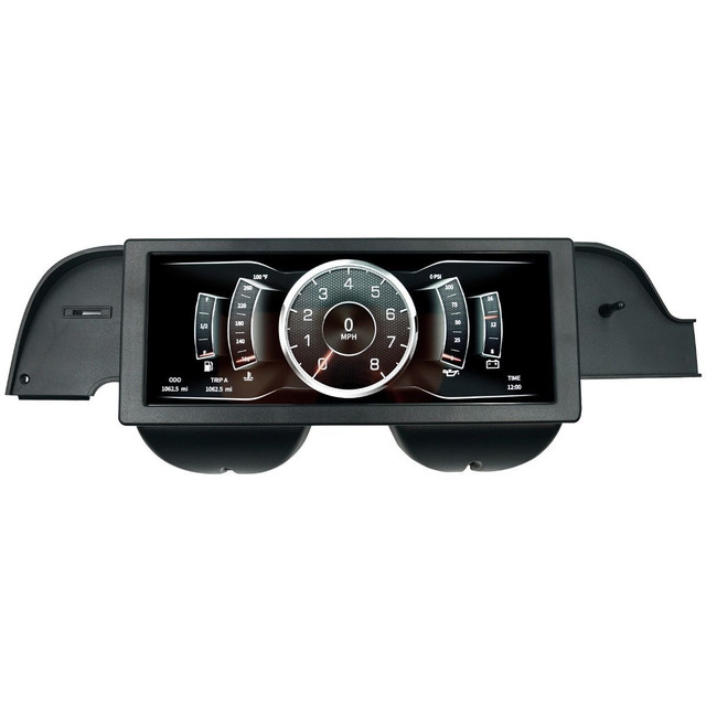 Autometer Invision Lcd Dash Kit - 67-68 Mustang Direct Fit 7011