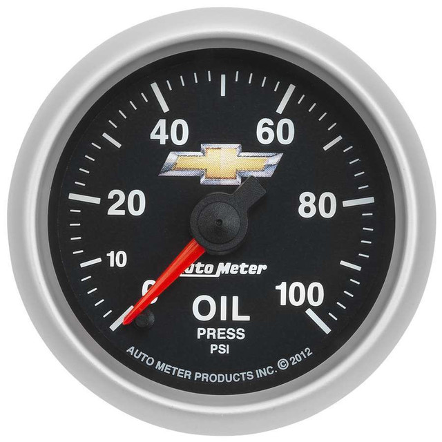 Autometer 2-1/16 Oil Pressure Gauge Gm Copo Camaro 880447