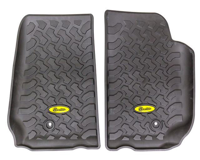 Bestop Black-Floor Liners Front 07-13 Wrangler Jk All 51500-01
