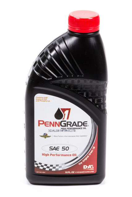 Penngrade Motor Oil 50W Racing Oil 1 Qt  Bpo71156