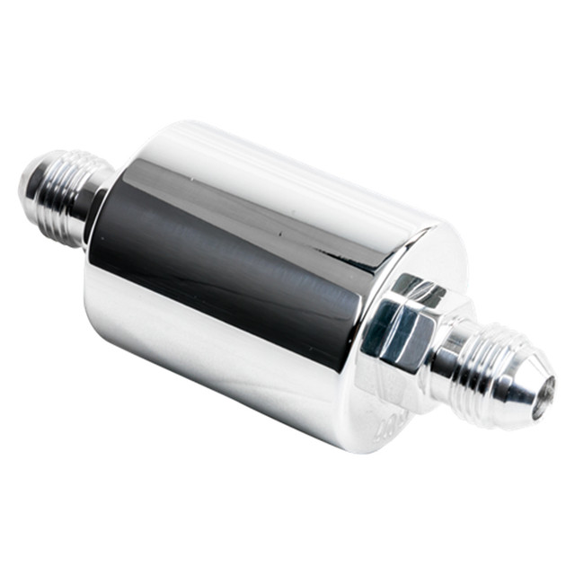 Billet Specialties In Line Fuel Filter -6An Ends Polished 42230