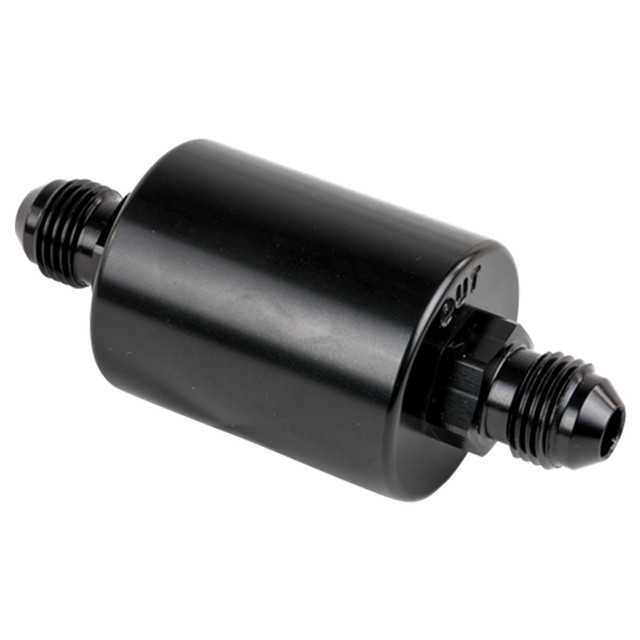 Billet Specialties In Line Fuel Filter -6An Ends Black Blk42230