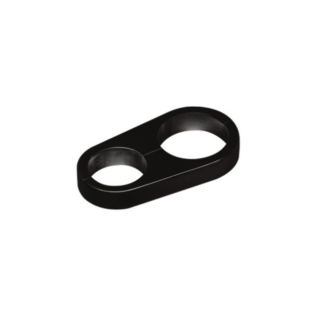 Billet Specialties Hose Separator .890 X .969 Black Blk68625