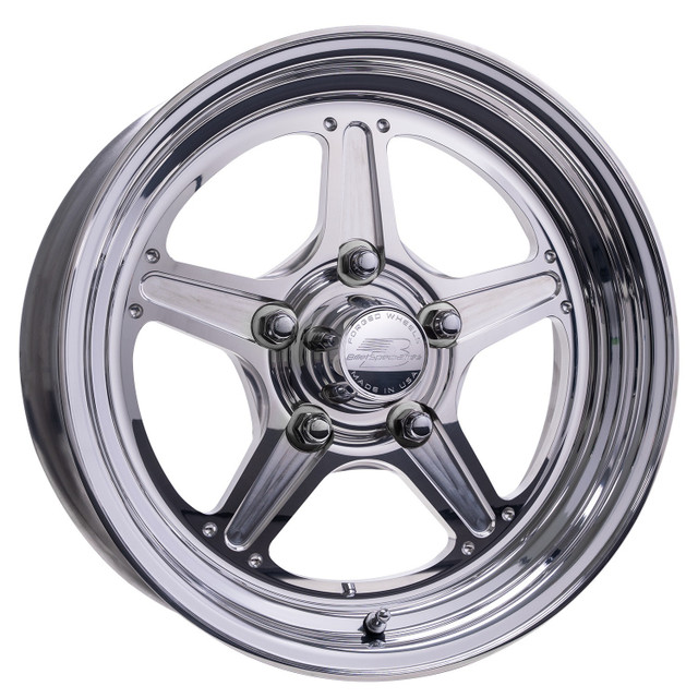 Billet Specialties Street Lite Wheel 15X4 2.25 BS 5X4.75 BC BSPRS23540F6122