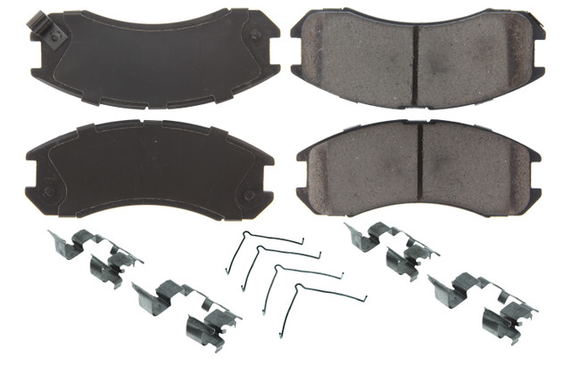 Centric Brake Parts Posi-Quiet Ceramic Brake Pads With Shims And Har 105.0399