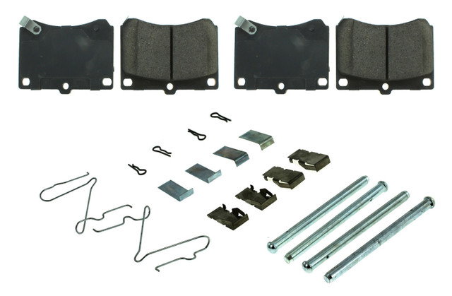 Centric Brake Parts Posi-Quiet Ceramic Brake Pads With Shims And Har 105.0473