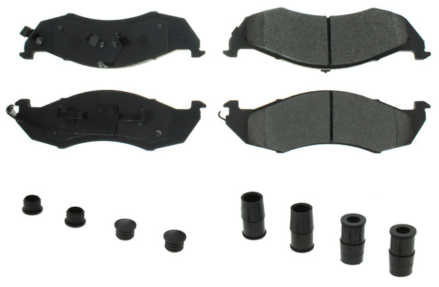 Centric Brake Parts Posi-Quiet Ceramic Brake Pads With Shims And Har 105.0576