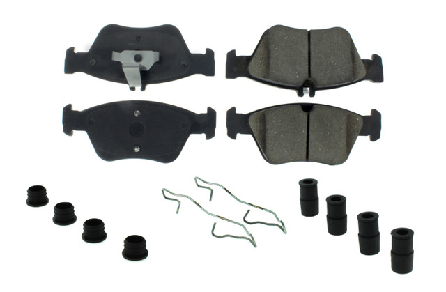 Centric Brake Parts Posi-Quiet Ceramic Brake Pads With Shims And Har 105.071